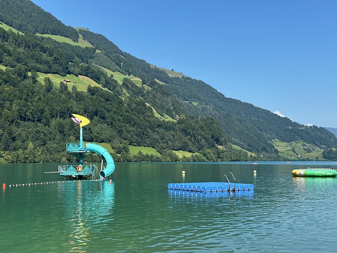 Badeanlagen am See