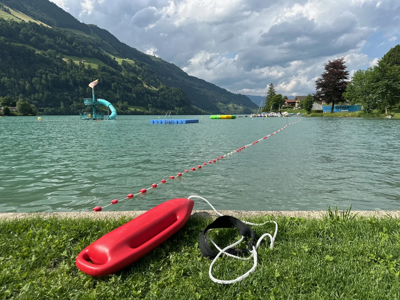 Badeaufsicht im Einsatz